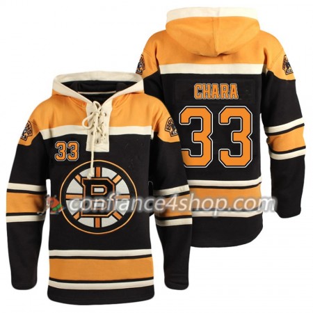 Adidas Maillot de Hockey Boston Bruins Zdeno Chara 33 Musta Sawyer Chandails à capuchon - Homme